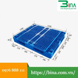 Pallet nhựa 1100 x 1100 mm