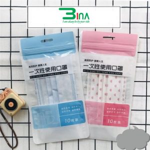 Túi Zipper đựng khẩu trang