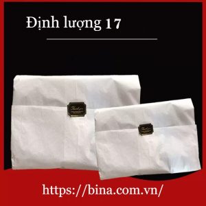 Giấy lót bọc hàng định lượng 17GMS